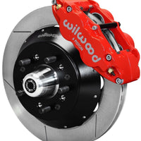 Wilwood Narrow Superlite 6R Dust-Seal Big Brake Front Brake Kit 14in. Red With Wilwood Pro Spindle