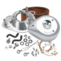 S&S Cycle 01-17 Stock EFI BT Models Teardrop Air Cleaner Kit