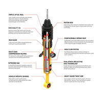 ARB / OME Nitrocharger Plus Shock Toyota Land Cruiser 70 Series - Front