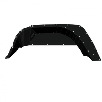 Road Armor 18-21 Jeep Gladiator JL Stealth Rear Fender Liner Body Armor - Black Steel