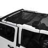 Rampage 2018-2019 Jeep Wrangler(JL) Sport 2-Door Mesh Shade Top - Black