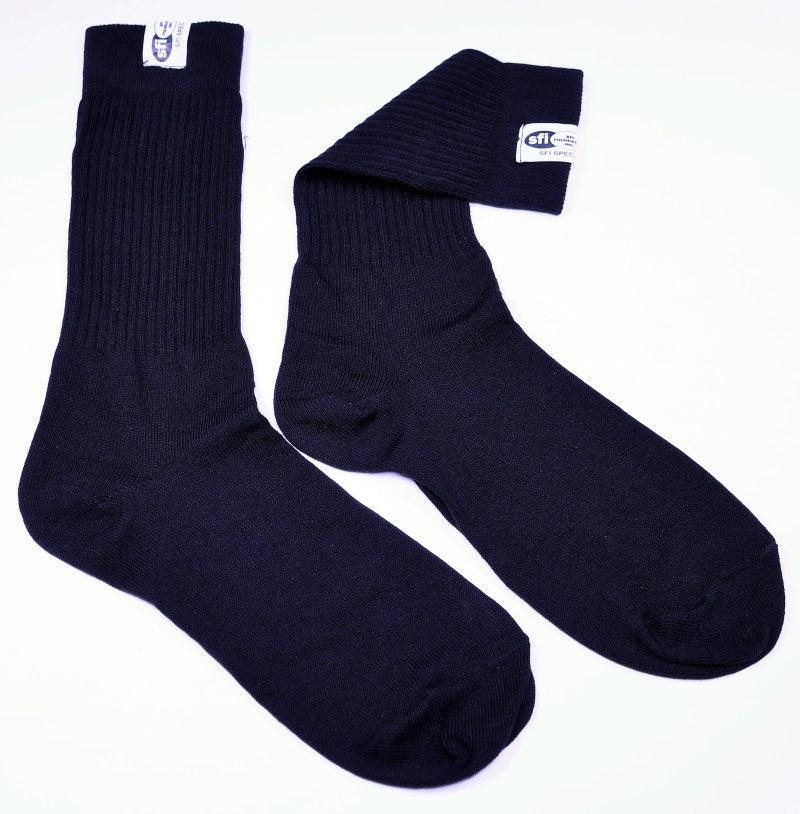 RaceQuip Black SFI 3.3 Fr Socks XL 12-13