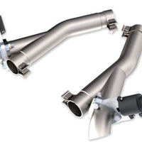 QTP 11-18 Dodge Durango 5.7L 2.5in 304SS Aggressor Cutout Dual Mid Pipes