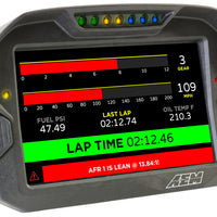 AEM CD-7 Non Logging Race Dash Carbon Fiber Digital Display (CAN Input Only)