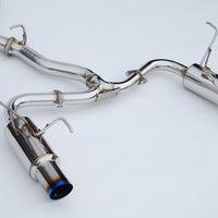 Invidia 2022+ Subaru WRX N1 Twin Outlet Single Layer Tip Cat-Back Exhaust