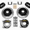 Wilwood Forged Dynalite P/S Park Brake Kit Drilled New Big Ford 2.50in offset Staggrd Shock