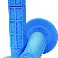 ProTaper 1/2 Waffle Grips - Neon Blue