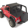 Rampage 1992-1995 Jeep Wrangler(YJ) Tonneau Cover - Black Denim