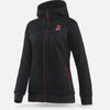 Akrapovic Womens Corpo Zip Hoodie Black - Large