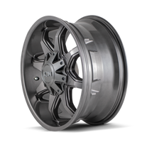 ION Type 181 17x9 / 5x127 BP / 18mm Offset / 87mm Hub Graphite Wheel