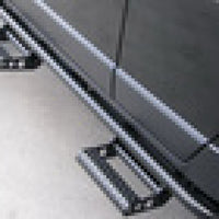 N-Fab RKR Rails 97-06 Jeep Wrangler TJ/BJ 2 Door All - Tex. Black - 1.75in - w/ Detachable Steps