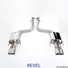 Revel Medallion Touring-S Catback Exhaust - Dual Muffler / Quad Tip / Rear Section 16-17 Lexus GS F