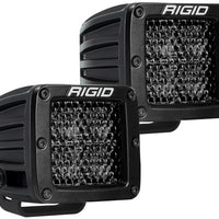 Rigid Industries D Series PRO Midnight Edition - Spot - Diffused - Pair