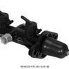 Wilwood Tandem Remote Master Cylinder - 7/8in Bore Black