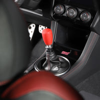 GrimmSpeed Shift Knob Stainless Steel - Subaru 5 Speed and 6 Speed Manual Transmission - Red