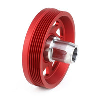 Perrin 19-21 Subaru WRX / 16-18 Forester Lightweight Crank Pulley (FA/FB Engines w/Large Hub) - Red