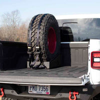 Fishbone Offroad Bed Mounted Spare Tire Mount