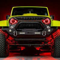 ORACLE Lighting 0718 Jeep Wrangler JK Oculus 7in ColorSHIFT BiLED Projector Headlights SEE WARRANTY