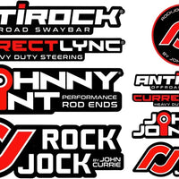 RockJock Sticker Pack Black Background