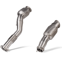 Akrapovic 2021+ BMW M3 (G80)/M4 (G82)/ BMW M2 (G87) DownPipe w/Catalytic Converter (SS)