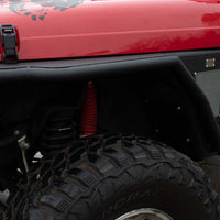 Fishbone Offroad 97-06 Jeep Wrangler Front Fenders Paintable Mesh Upgrade