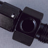 Fragola Inline Gauge Adapter -6AN Male x -6AN Fem - Black