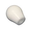 Torque Solution Delrin Tear Drop Shift Knob (White): Universal 12x1.25