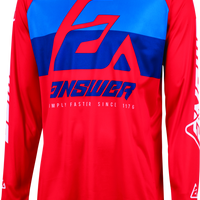 Answer 23 Syncron CC Jersey Red/White/Blue Youth - XS