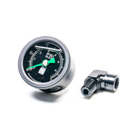 Radium Engineering 0-100 PSI Fuel Pressure Gauge With 90 Degree Adapter