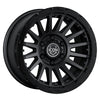 ICON Recon Pro 17x8.5 5x5 -6mm Offset 4.5in BS 71.5mm Bore Satin Black Wheel