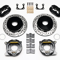 Wilwood Forged Dynalite P/S Park Brake Kit Drilled Big Ford 2.36in Offset Currie Blank