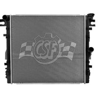 CSF 12-18 Jeep Wrangler 3.6L OEM Plastic Radiator