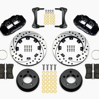 Wilwood Narrow Superlite 4R Front Kit 12.19in Drilled 87-89 Jeep YJ