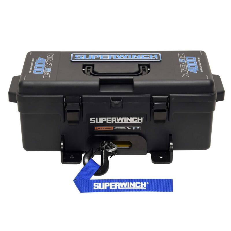 Superwinch 4000 LBS 12V DC 3/16in x 50ft Steel Rope Winch2Go Steel Rope