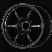 Advan RG-D2 16x7.0 +42 4-100 Semi Gloss Black Wheel