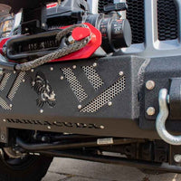 Fishbone Offroad 07-18 Jeep Wrangler JK Barracuda Modular Front Bumper - Base