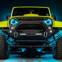 ORACLE Lighting 0718 Jeep Wrangler JK Oculus 7in ColorSHIFT BiLED Projector Headlights SEE WARRANTY