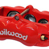 Wilwood Caliper-D8-6 L/H Front Red 1.88/1.38/1.25in Pistons 1.25in Disc