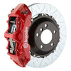 Brembo 06-09 Honda Honda S2000 Front GT BBK 6 Piston Cast 355x32 2pc Rotor Slotted Type-3-Red