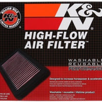 K&N Opel / Vauxhall 11.5in O/S L x 8.688in O/S W x 1.188in H Replacement Air Filter