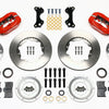 Wilwood Forged Dynalite Front Kit 11.00in Red WWE ProSpindle