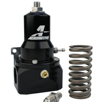 Aeromotive Regulator - 30-120 PSI - .313 Valve - 2x AN-10 Inlets / AN-10 Bypass