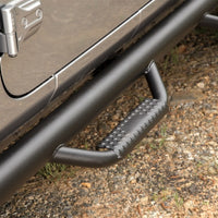 Rugged Ridge Spartan Nerf Bar Textured Black 18-20 Jeep Wrangler JL 4 Door