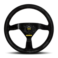 Momo MOD69 Steering Wheel 350 mm -  Black Suede/Black Spokes