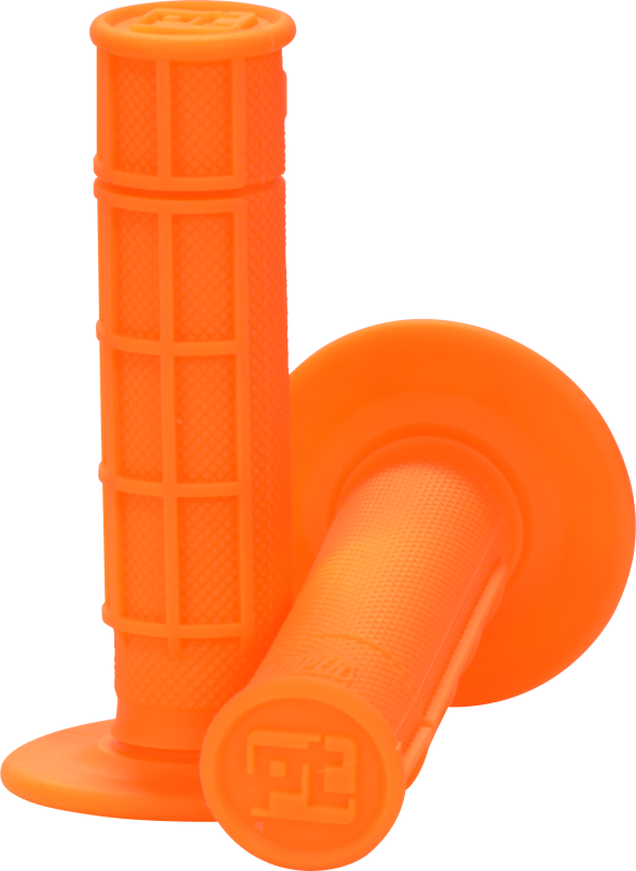 ProTaper 1/2 Waffle Grips - Neon Orange