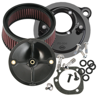 S&S Cycle 91-06 XL Sportster Models w/ Stock CV Carb Stealth Air Cleaner Kit w/o Cover