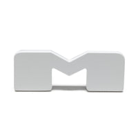 ORACLE Lighting Universal Illuminated LED Letter Badges - Matte Wht Surface Finish - M SEE WARRANTY