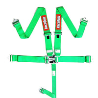 RaceQuip Green L & L 5pt Seat Belt