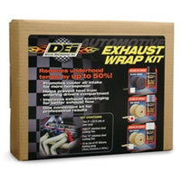 DEI Exhaust Wrap Kit - Tan Wrap & Aluminum HT Silicone Coating