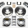 Wilwood Dynapro Low-Profile 11.00in P-Brake Kit-Polish New Big Ford 2.50in Offset